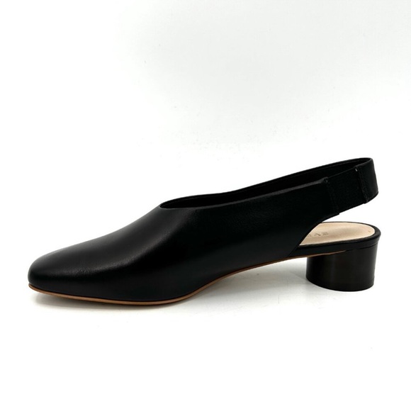 Everlane Leather Slingback Heels Size 8 - Picture 2 of 10